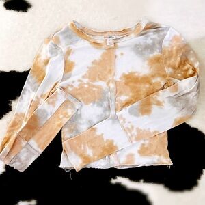 Flirtitude Active Long Sleeve Crop Top